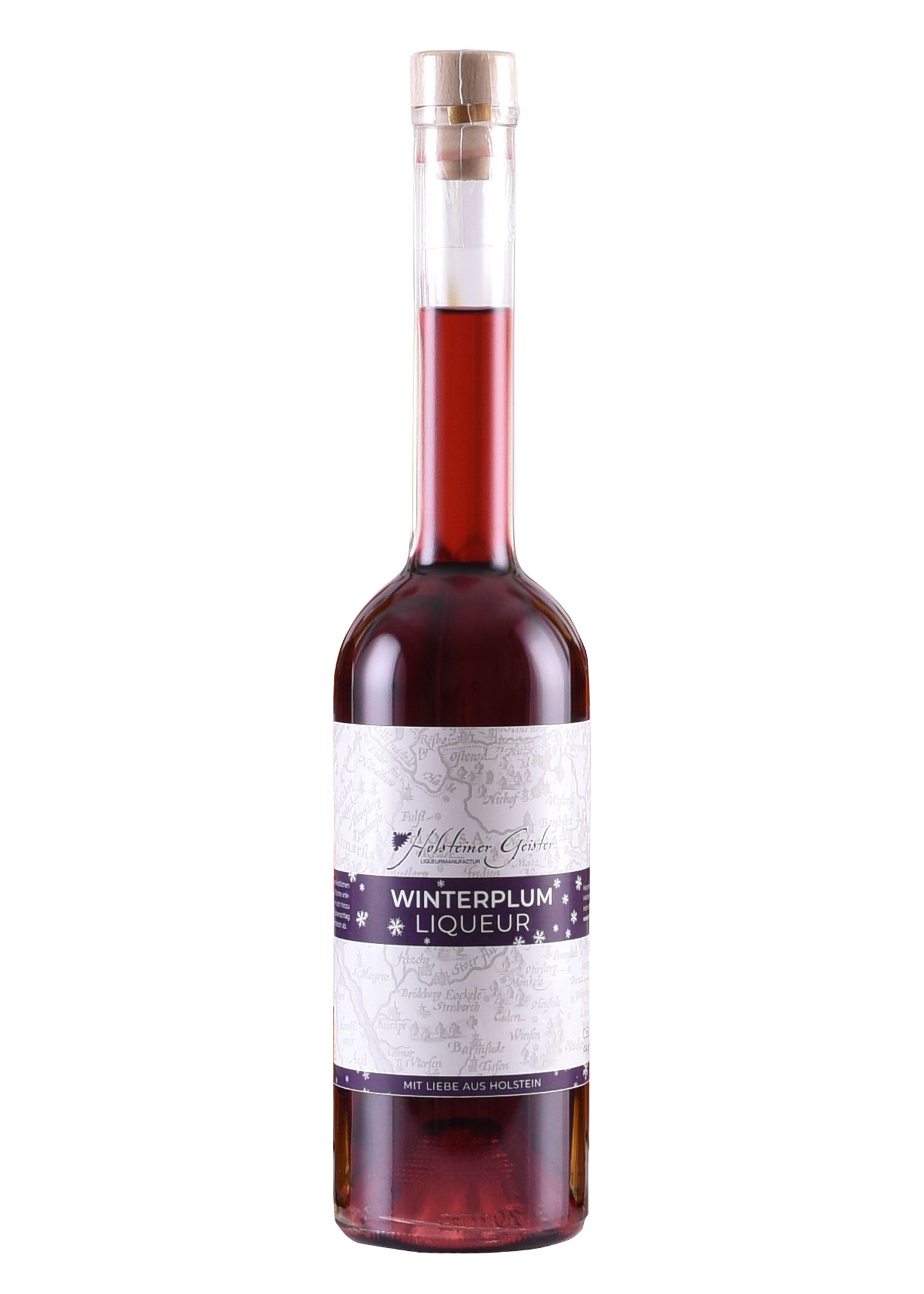 Imagen única de: Winterplum, Licor De Ciruela Y Canela, 20% Vol. Alk, Botella De 0,5 L - Aguardientes Holstein