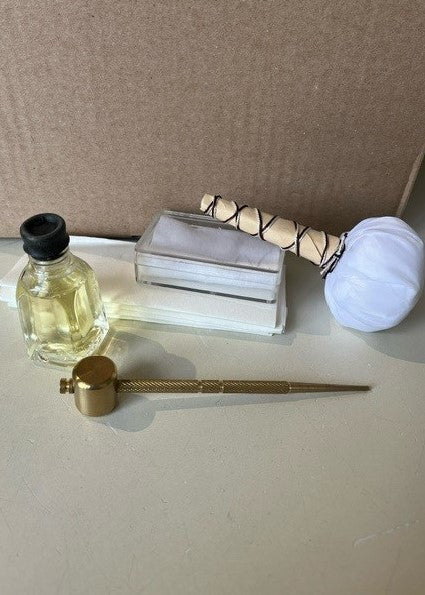 Imagen única de: Juego De Cuidado De Espada Japonesa, Hanwei, Con Ligeros Defectos.