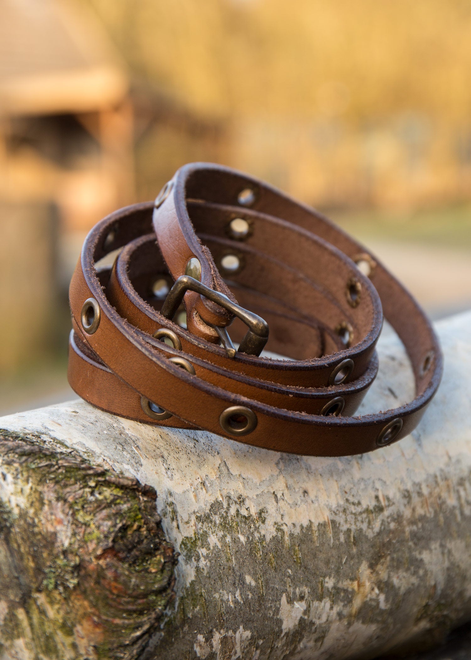 Imagen única de: Pulsera Envolvente De Cuero