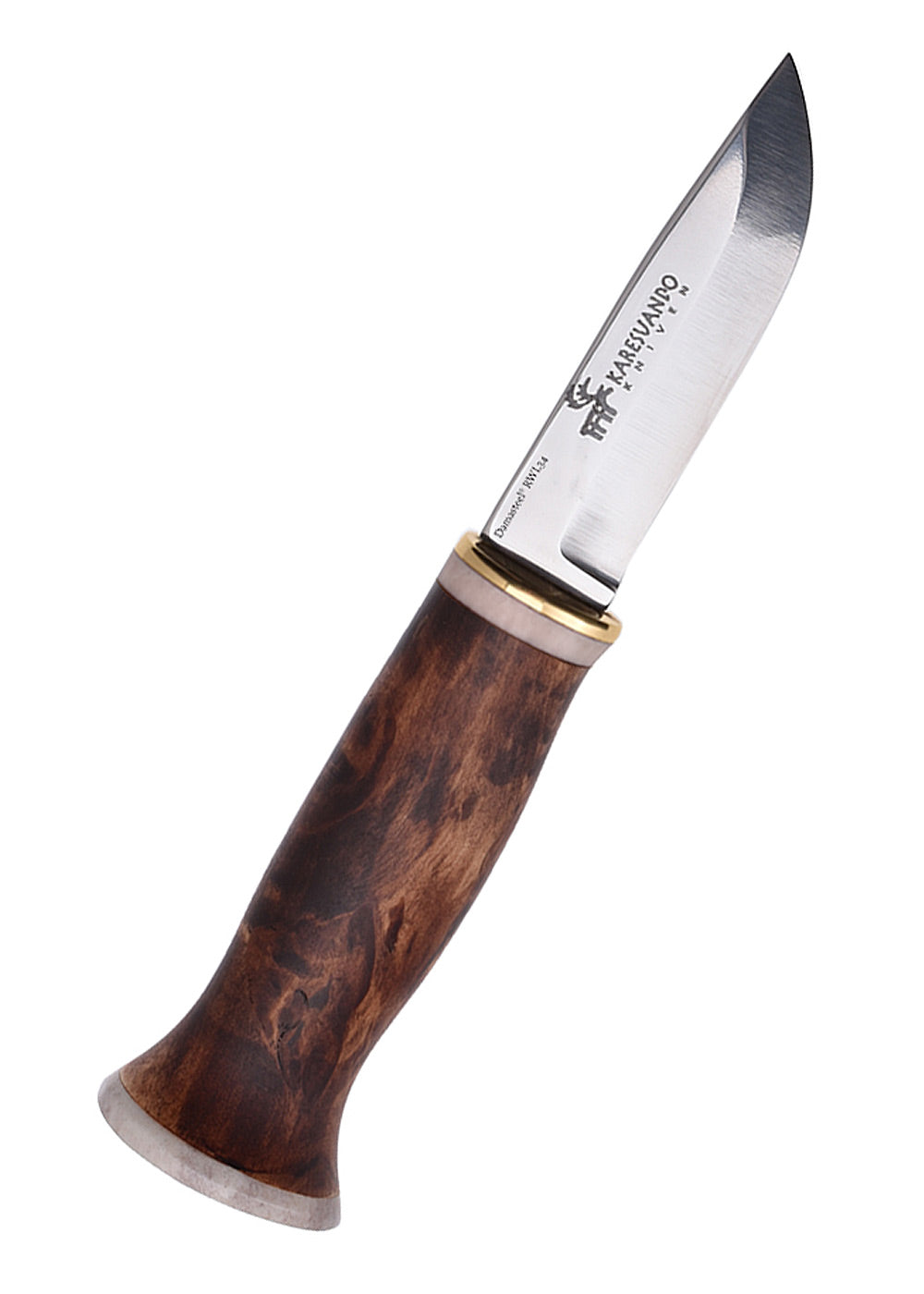 Imagen única de: Cuchillo De Caza Nulpu Damasteel Rwl34, Karesuando