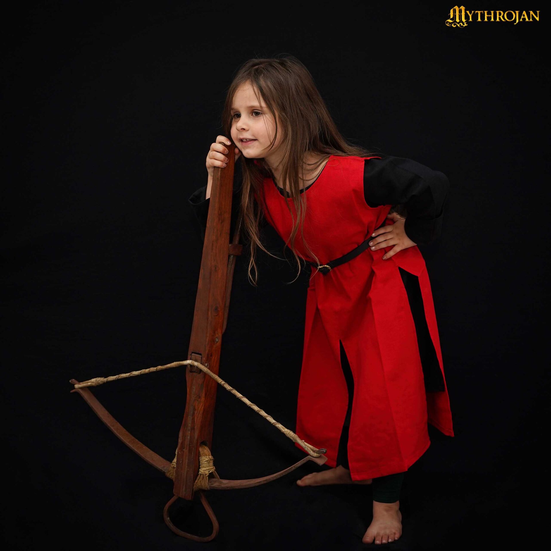 Tabardo medieval de algodón siglo XIV — sobrecota vikinga y normanda - imagen 8