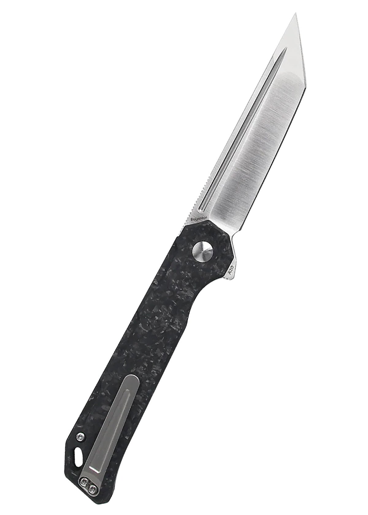 Imagen única de: Navaja De Bolsillo Kizer Knives, Carbono, Hoja Satinada