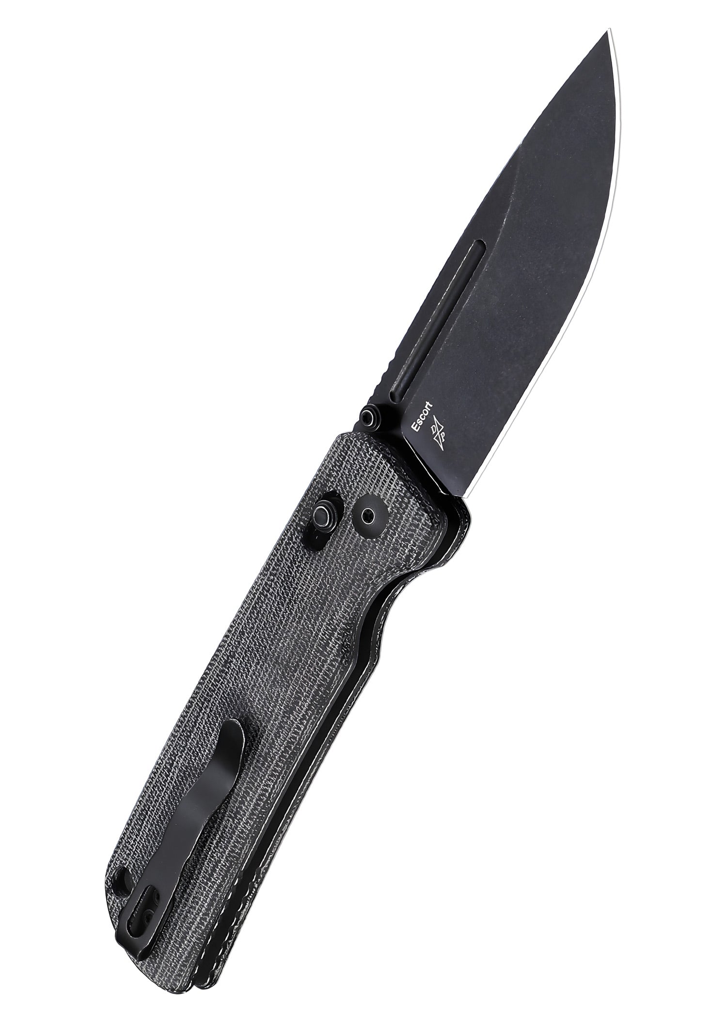 Imagen única de: Navaja Kizer Knives Escort, Micarta, Hoja Negra