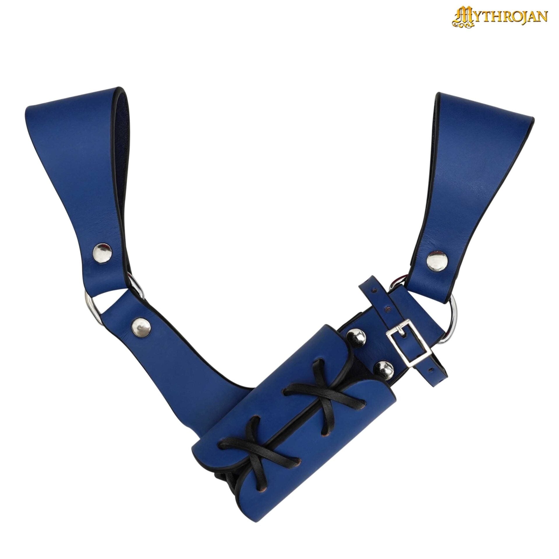 Soporte ajustable de cuero genuino para vaina y espada (cinturones hasta 6 cm) - imagen 20