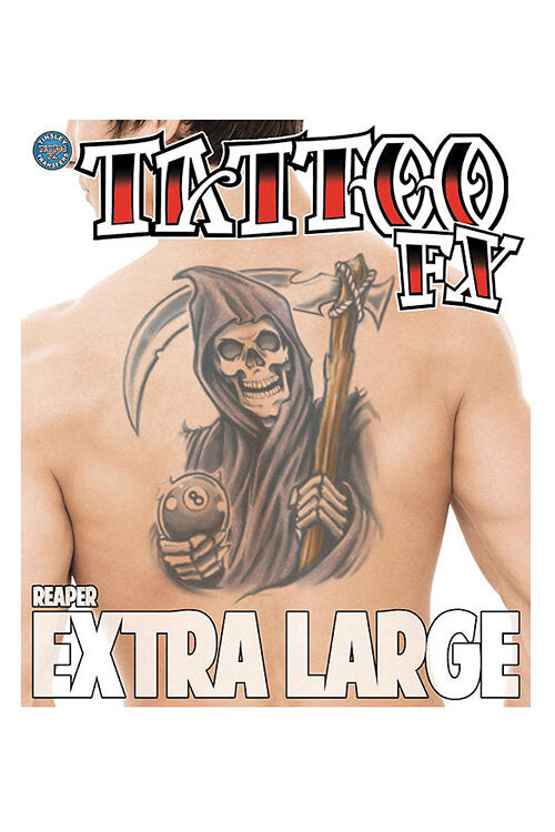 Imagen única de: Tatuaje Temporal De Segadora Extra Grande