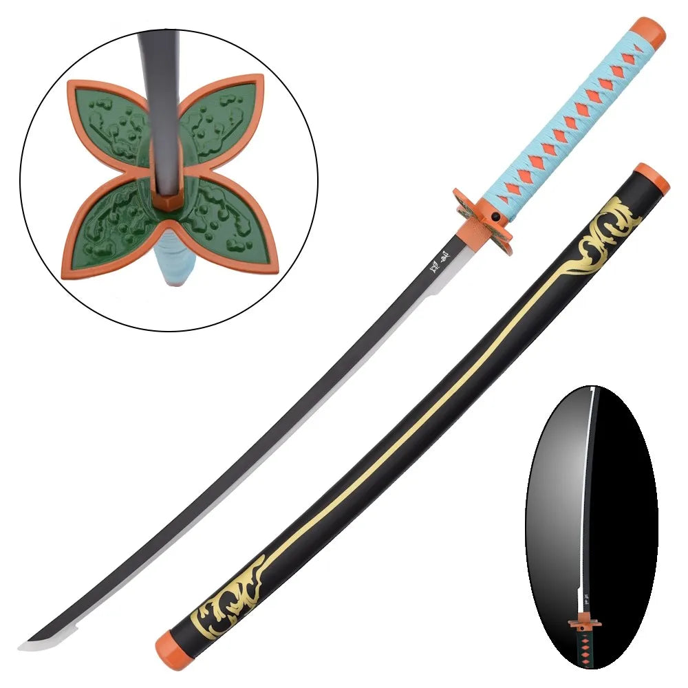 Imagen única de: Katana Decorativa Acero con LED Shinobu Kochou Demon Slayer