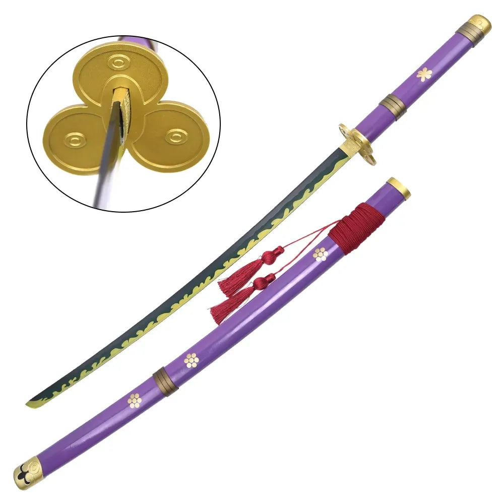 Katana Enma Decorativa Zoro One Piece – Réplica en Acero Inoxidable