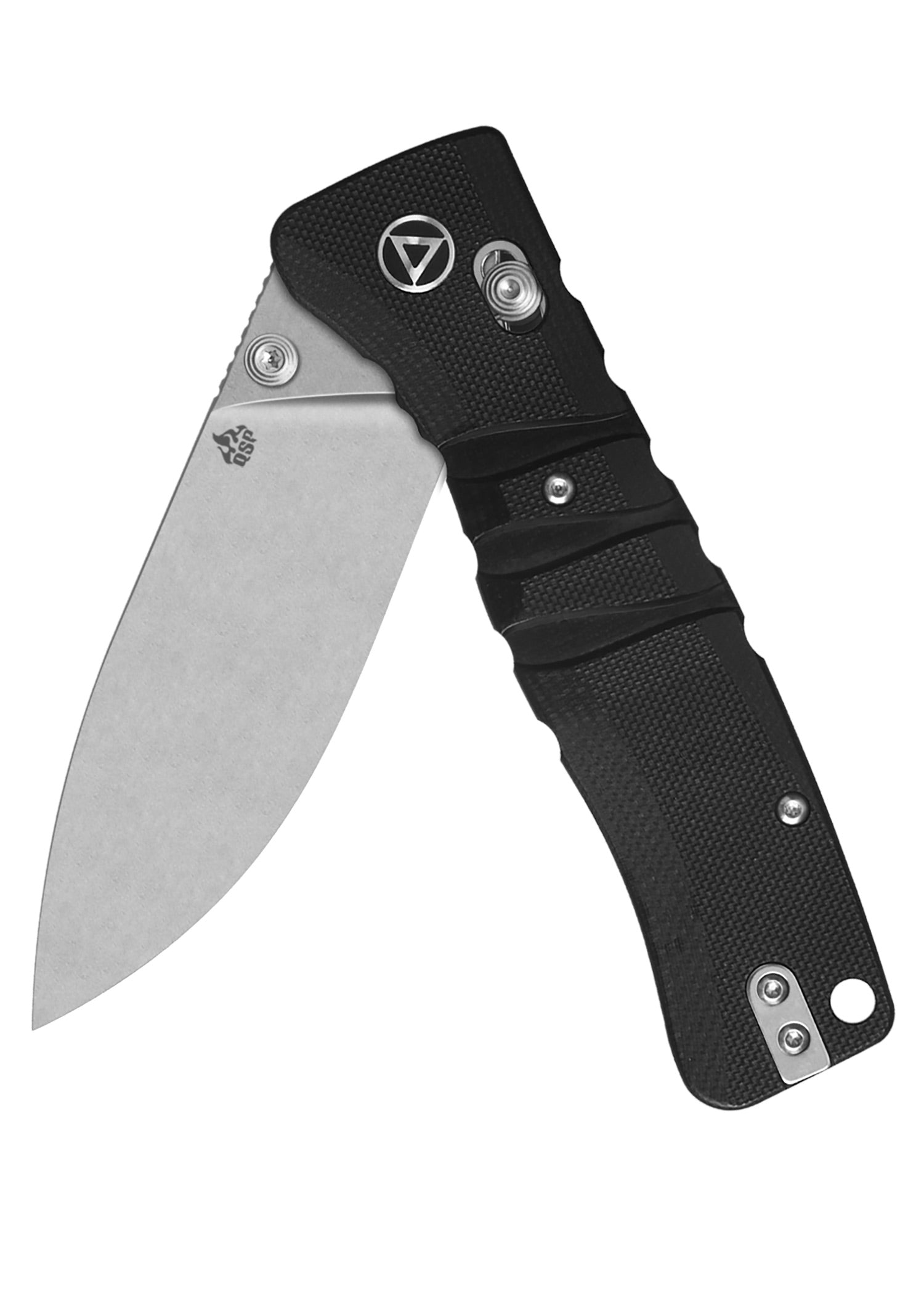 Imagen única de: Qsp Ripley Stonewashed, Negro, Navaja De Bolsillo
