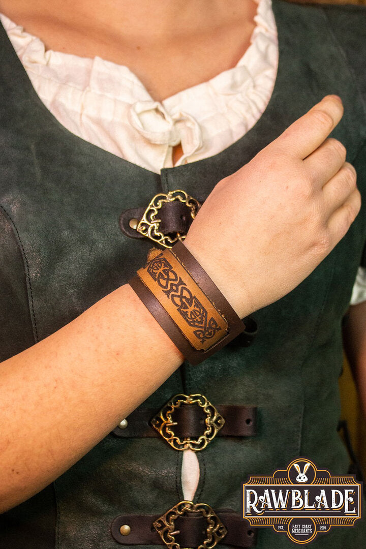 Imagen única de: Pulsera De Cuero Olwe