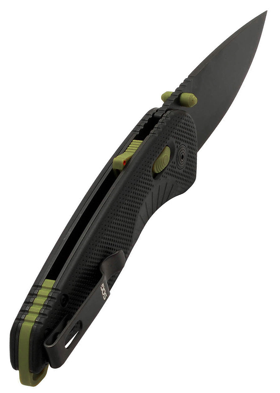 Imagen única de: Sog Aegis At - Negro, Musgo, Navaja De Bolsillo