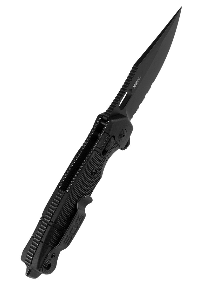 Imagen única de: Navaja De Bolsillo Seal Xr - Filo Dentado Parcial - Fabricada En Ee. Uu., Sog