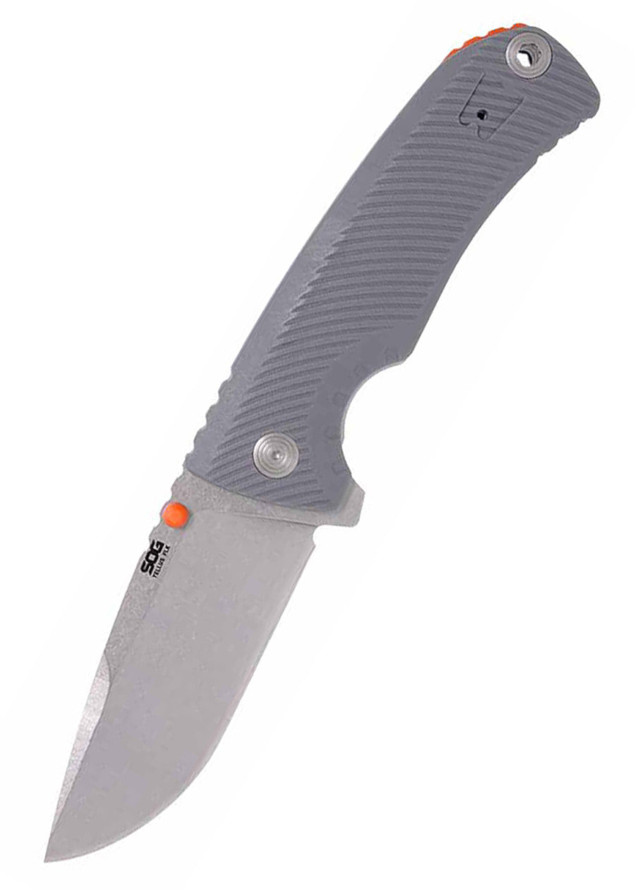 Imagen única de: Sog Tellus Flk Wolf Gris, Navaja De Bolsillo