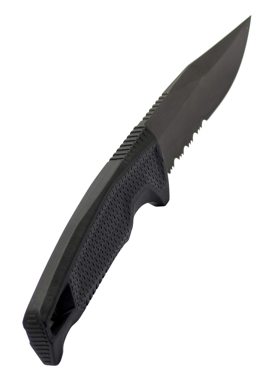 Imagen única de: Cuchillo Fijo Recondo Fx, Negro, Parcialmente Dentado, Sog