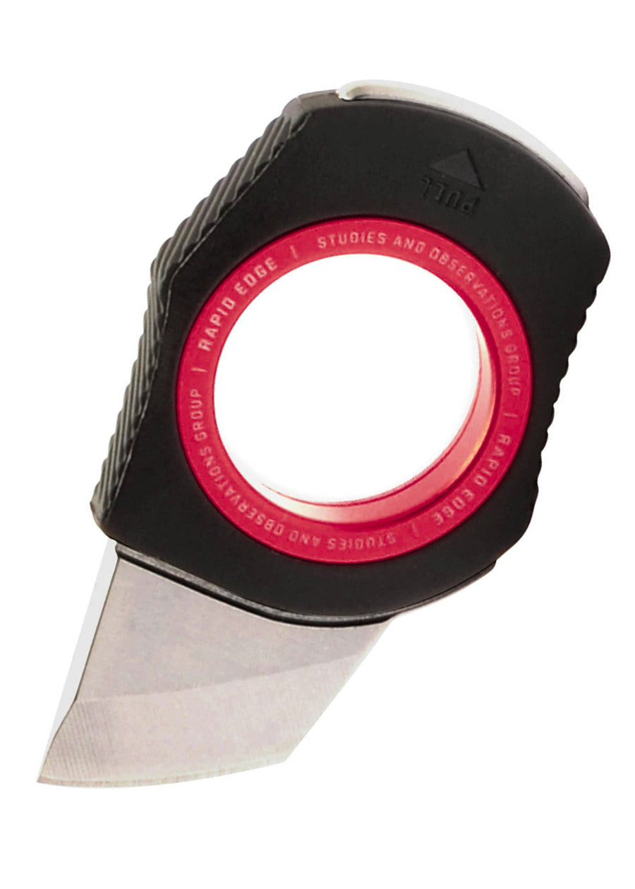Imagen única de: Sog Rapid, Negro + Rojo, Cuchillo Fijo