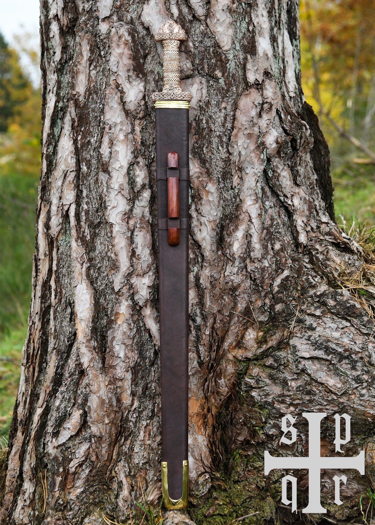 Imagen única de: Espada Del Período Vendel De Gotland (Broa), Siglo Viii, Mango De Bronce Categoría-B