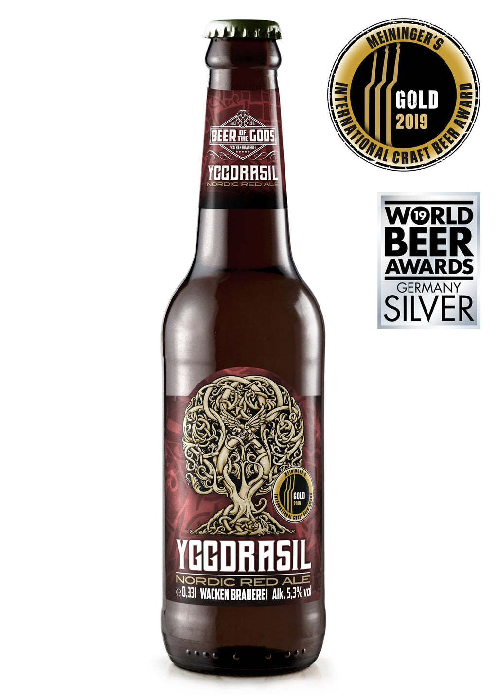 Yggdrasil – Nordic Red Sparkling Elixir 0.33L | Medieval Shop