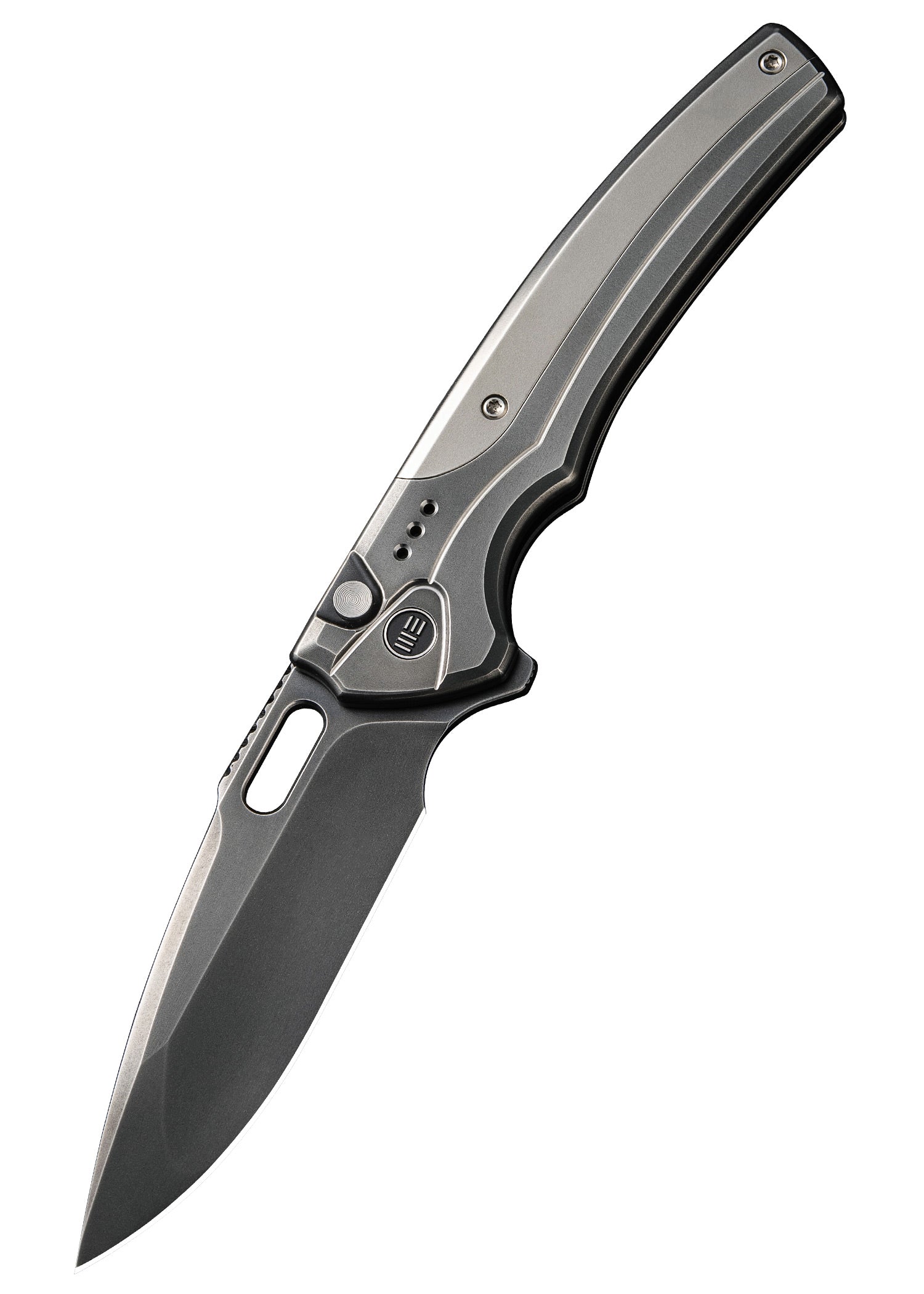 Imagen única de: We Knife Exciton Ltd Titanio Gris Pulido, Navaja De Bolsillo
