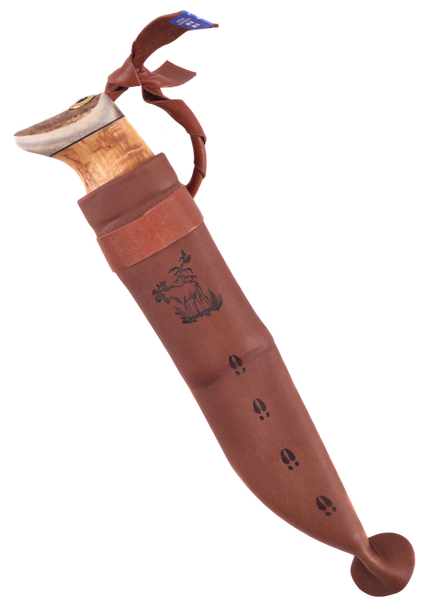 Imagen única de: Cuchillo De Caza Little Leuku, Wood-jewel